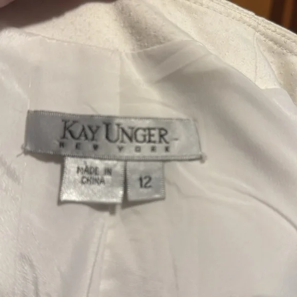 Kay Unger Embroidered Floral Women's Blazer Jacket - Picture 16 of 17